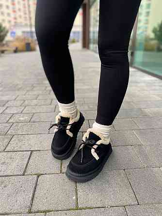 Уги жіночі ITTS 5262-1A чорні (зима, замша натуральна) (6034) 39 Коломия