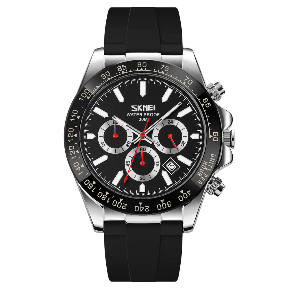 Skmei 9275SIBK Silver-Black Киев - изображение 1