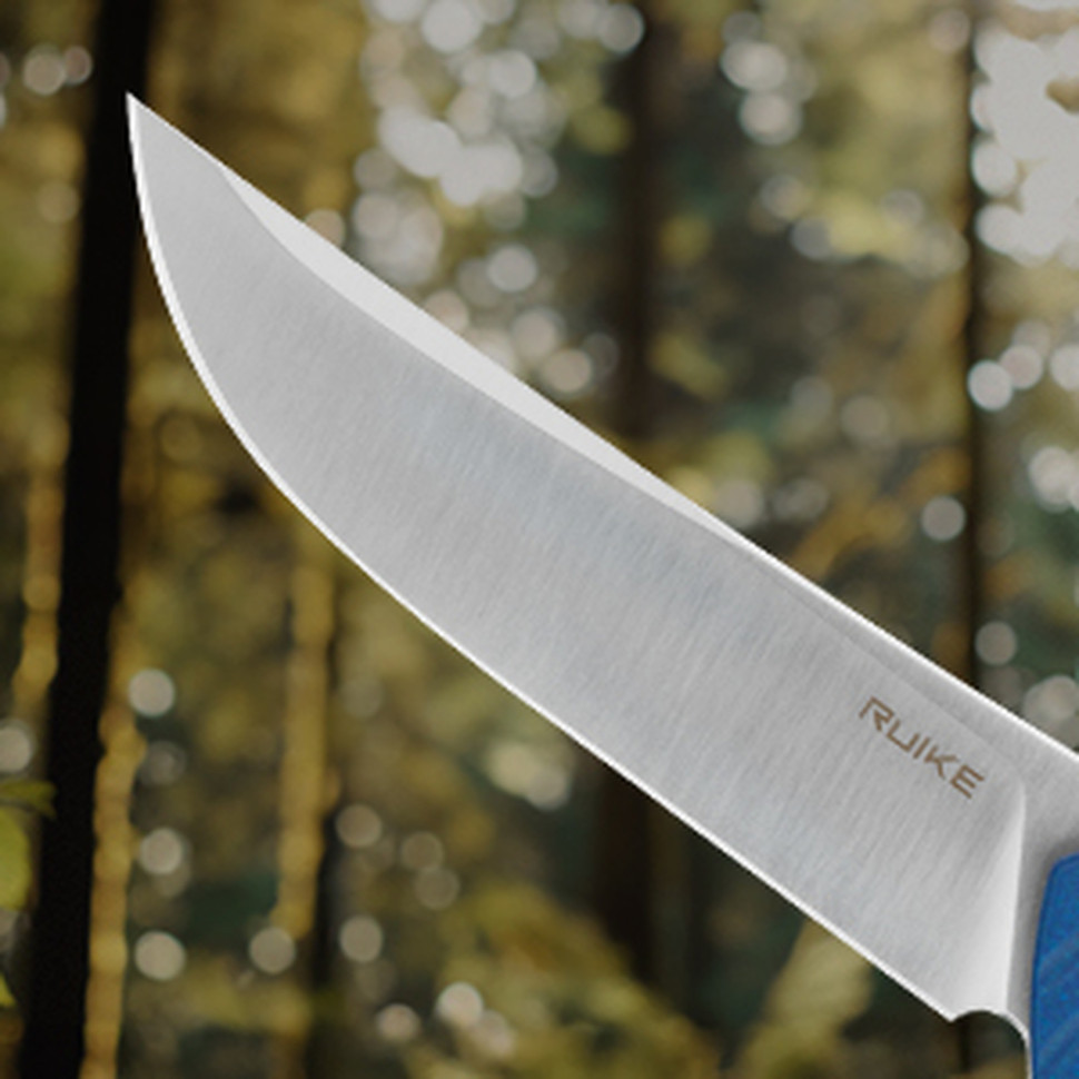 Ніж складаний туристичний Ruike P122-ME, (9.2 см) 14C28N / мікарта синій Київ - фото 13