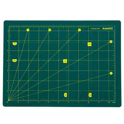 Самовосстанавливающийся коврик для резки Axent А4, трехслойный (7903-A) Винница