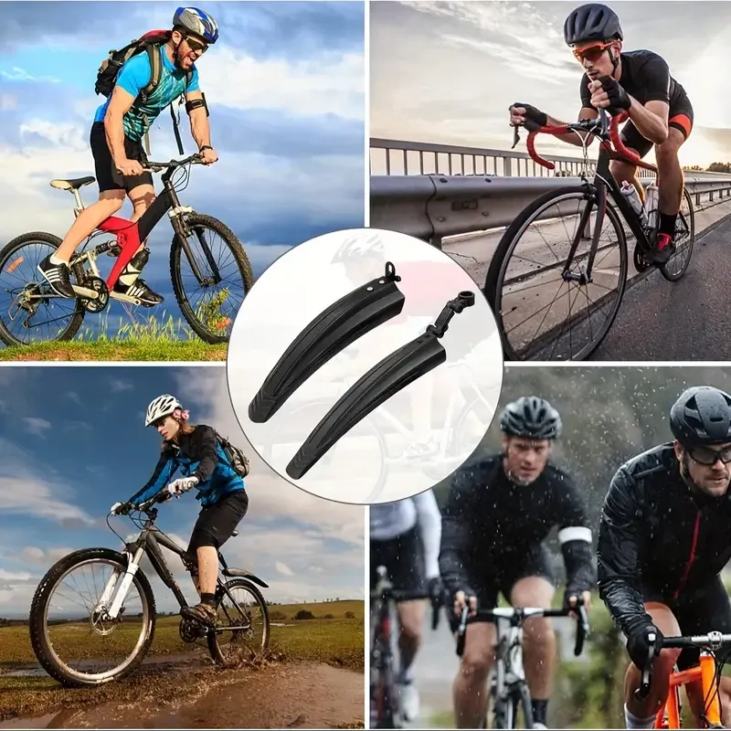 Комплект сірих брызговиків для велосипедних крил Київ - фото 5