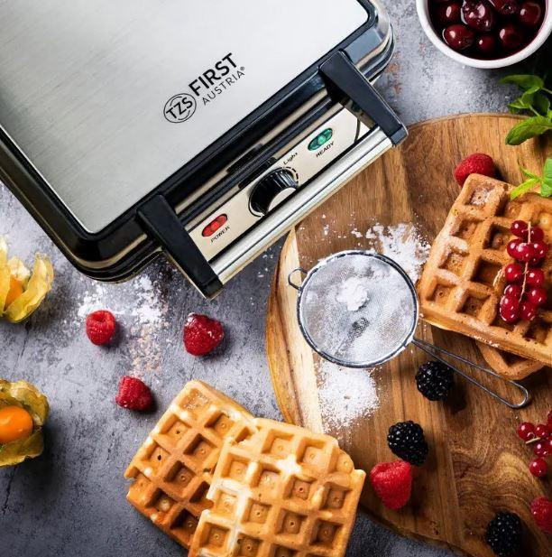 Вафельниця First FA-5305-3 чорний із сріблястим Харків - фото 9