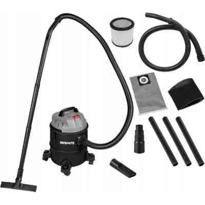 Пылесос строительный Graphite 1200Вт, 18кПа, 20л, 220В/1200В (59G614) Винница