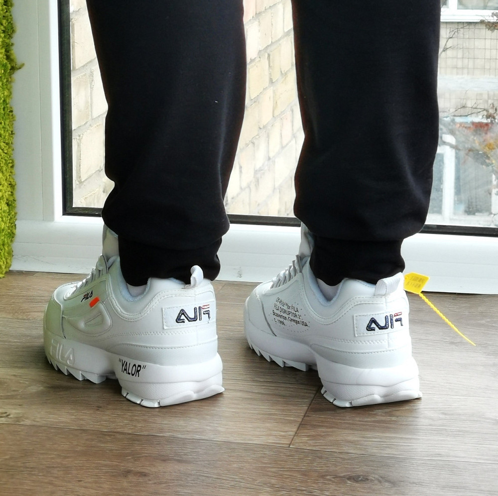 Кроссовки FILA Disruptor Белые Фила Женские (размеры: 36,37,38,39,40) Видео Обзор Днепр - изображение 8