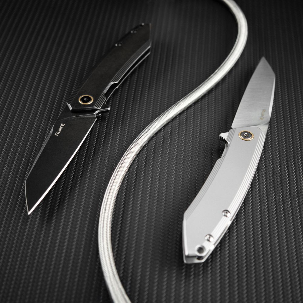 Ніж складаний туристичний Ruike P831S-SB, (8.5 см) 14C28N / 3cr14n чорний Київ - фото 17