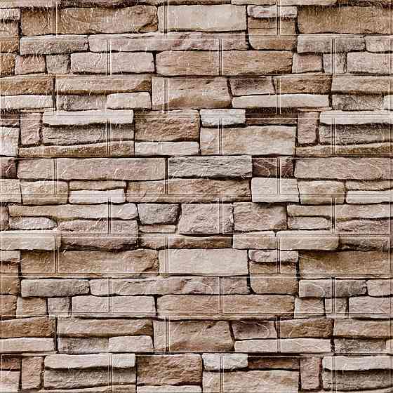 Самоклеящаяся 3D панель 700х770х3мм Екатеринославский кирпич (344-3) SW-00001383 Днепр