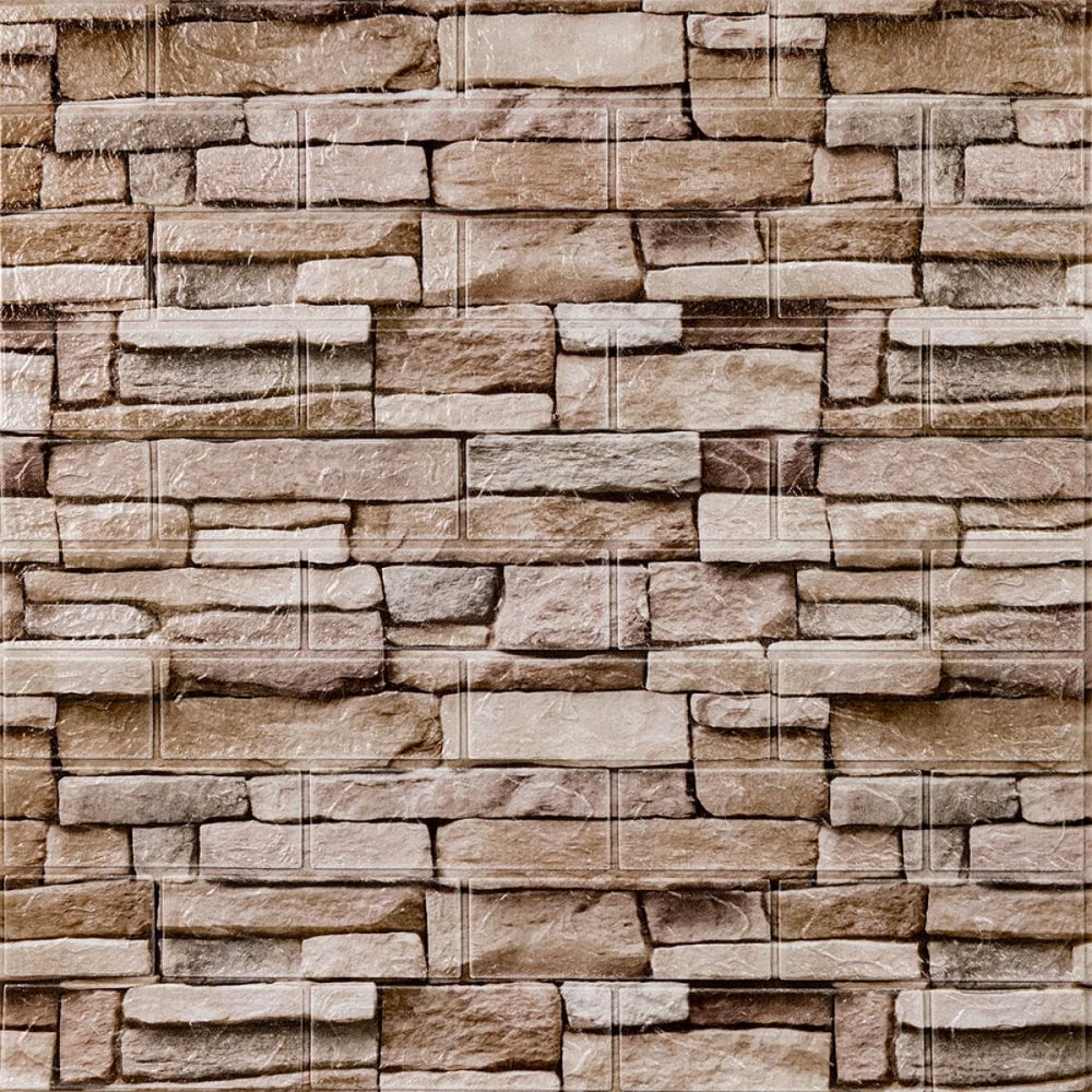 Самоклеящаяся 3D панель 700х770х3мм Екатеринославский кирпич (344-3) SW-00001383 Днепр - изображение 1