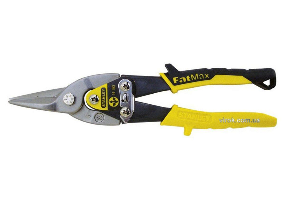 Ножиці по листовому металу STANLEY "FatMax" : L= 250 мм, прямі Одеса - фото 1