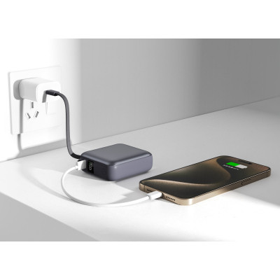 Батарея універсальна Vinga 10000 mAh 35W Display Cable (VPBB1035C) Вінниця - фото 5