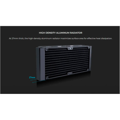 Система жидкостного охлаждения Lian Li GA II Lite 240P, Black (G89.GA2L24PB.00) Винница - изображение 2