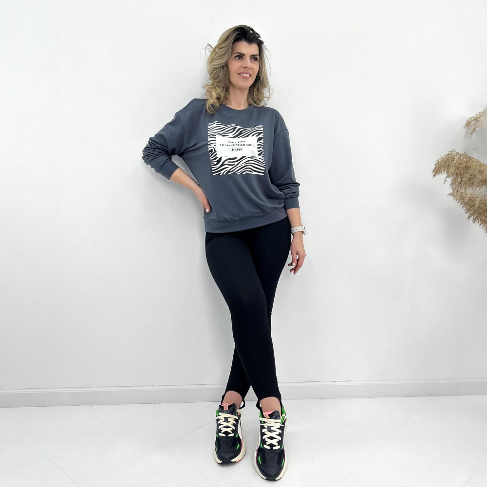 Трикотажные лосины рубчик со штрипками Toffee Киев - изображение 6