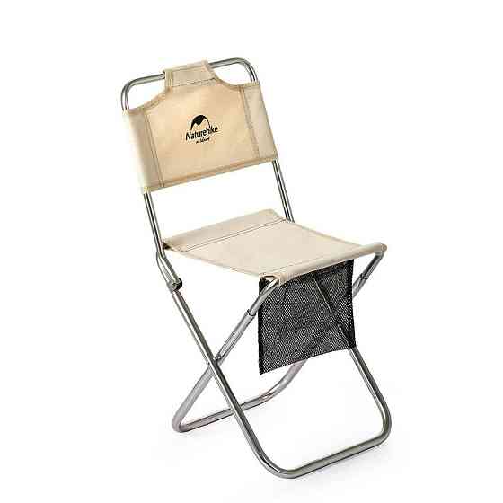 Розкладний стілець зі спинкою Naturehike MZ01 NH18M001-Z (Хакі) Вінниця