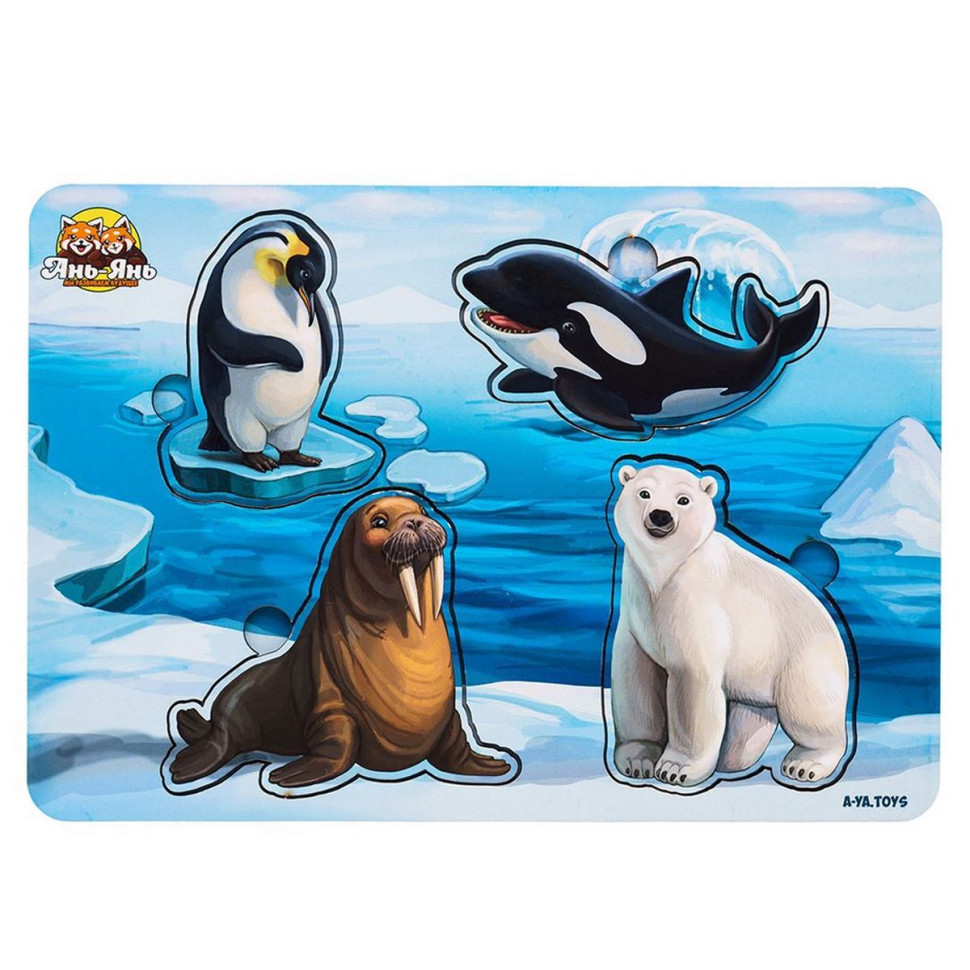 Деревянный пазл-вкладыш 