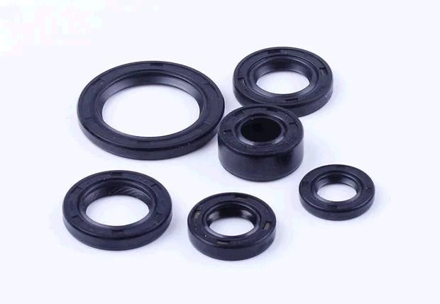 Сальники (набір) мопед Актив (6шт) Мукачево - фото 1