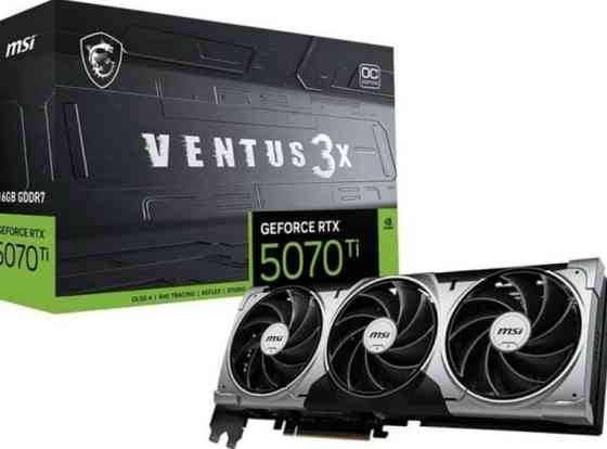 RTX 5070 TI 16 gb Msi ventus 3x OC New Киев
