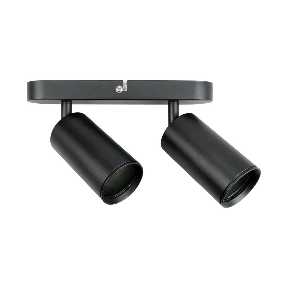 Світильник накладний поворотний 2-GU10 JOKER-2 чорний Київ - фото 1