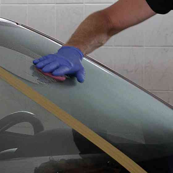 Пластична маса для чищення фарбованих поверхонь "CLAY BAR" синя 200г APP, 080803 Вінниця