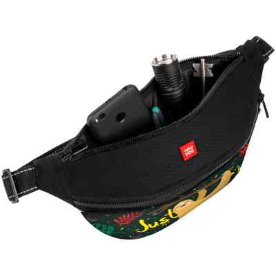 Поясная сумка-бананка для собак WAUDOG Textile "Ленивец" 33х17х10 см (5691) Винница