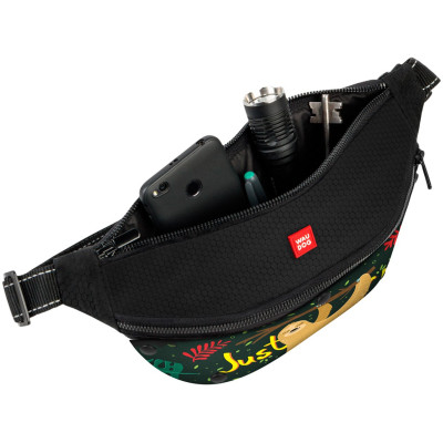 Поясная сумка-бананка для собак WAUDOG Textile "Ленивец" 33х17х10 см (5691) Винница - изображение 2