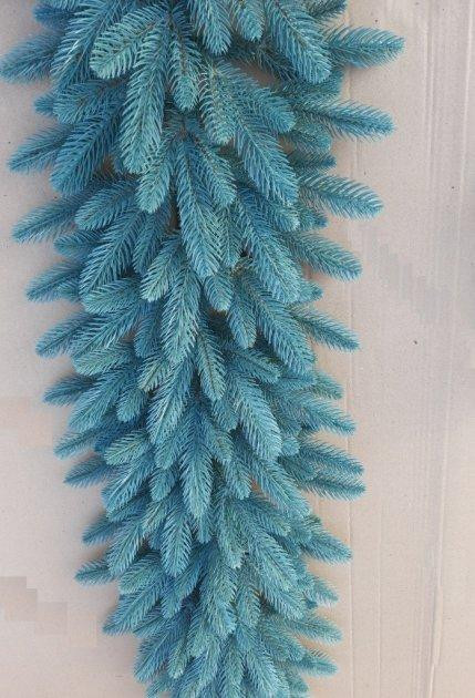 Гірлянда з хвої Преміум 2 м лита (Блакитна) Київ - фото 2