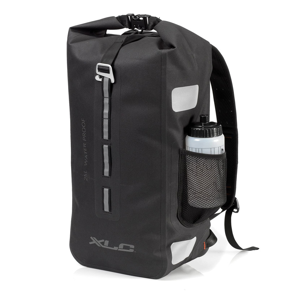 Рюкзак водонепроницаемый XLC, 61x16x24см, черный Київ - фото 3