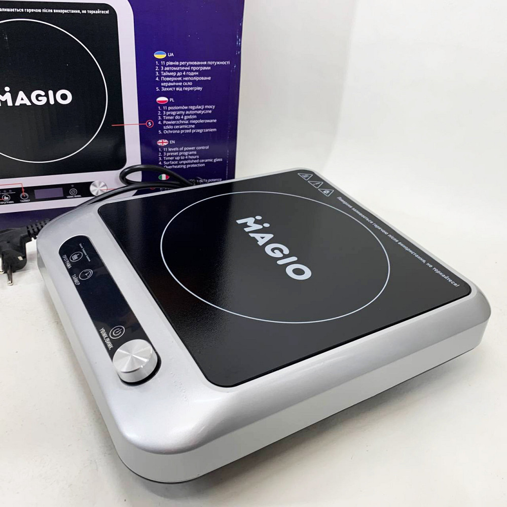 Електричні плити хорошої якості, Надійна настільна плита для дому, Зручна плита для кухні GB-99 Львів - фото 1