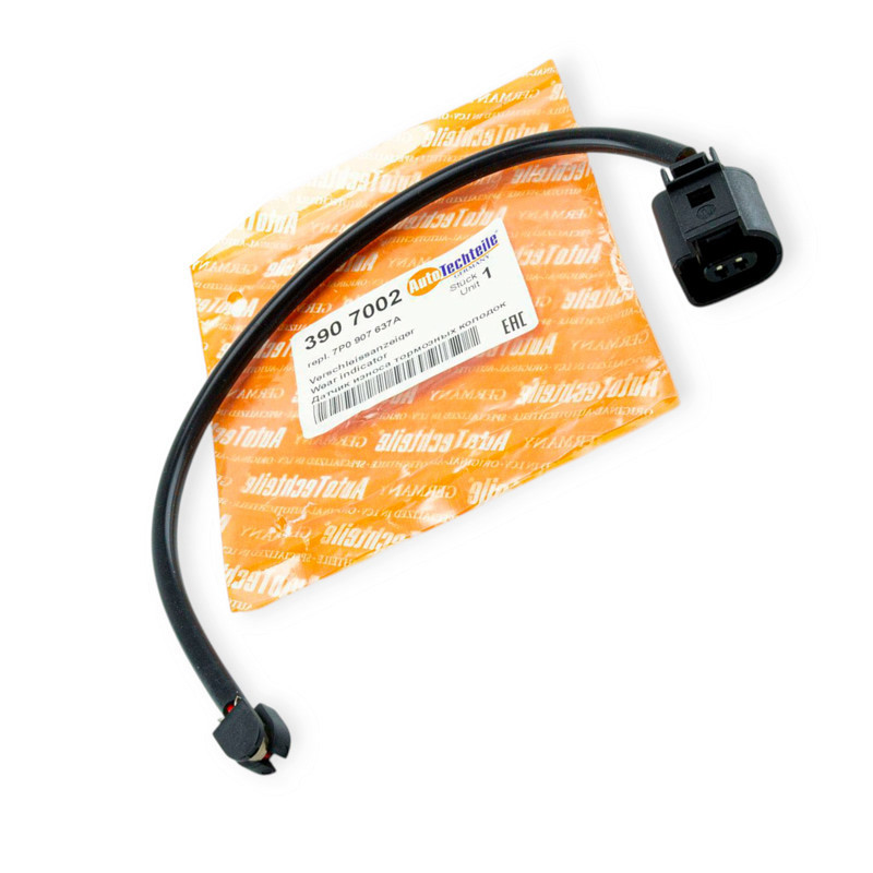 Датчик гальмівних колодок Фольцваген Touareg (02-10), Ауді Q7 (06-15) перед (L, 417mm) зносу Мукачево - фото 1