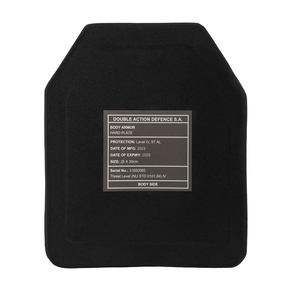 Комплект керамических бронеплит Double Action Defence NIJ Level IV (6 класс) 2.8 кг Винница - изображение 5