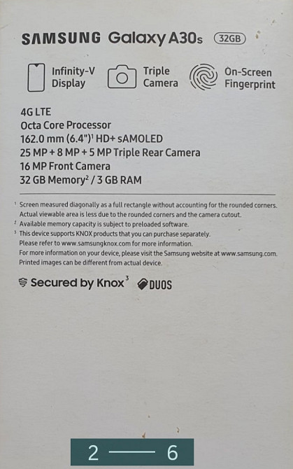 Смартфон: Samsung A30s. Киев - изображение 2