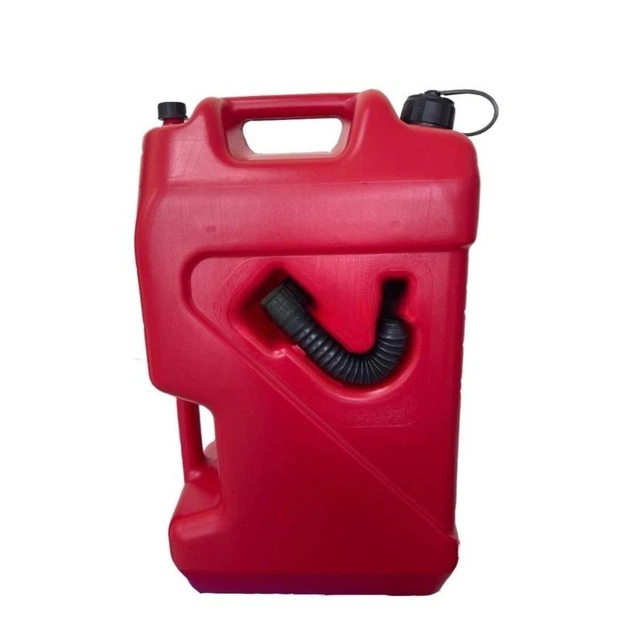 Канистра пластиковая 20 л Litolan с пластмассовой гофро-лейкой для ГСМ Одесса - изображение 2