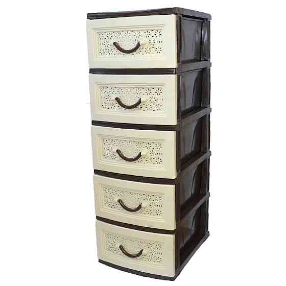 Комод пластиковий Life 5 ящиків. 102х36х41 Одеса