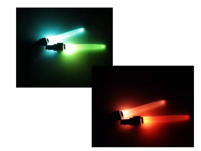 Светодиодные колпачки для колес на ниппель, пара Feel Fit DEN-079 Разноцветные Бровары - изображение 3