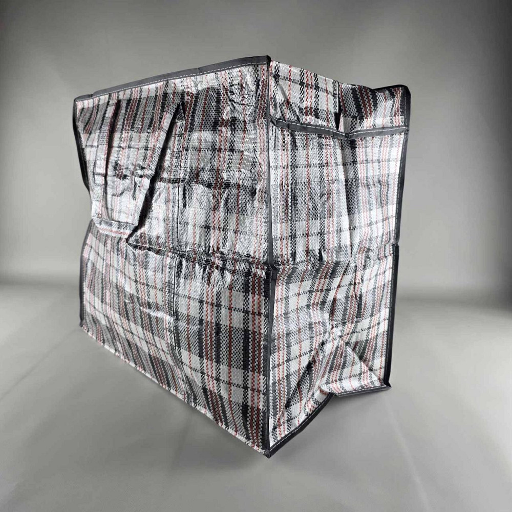 Сумка поліпропіленова, клітчаста. господарська No-4 (48*54*25) (1 шт) Харків - фото 4