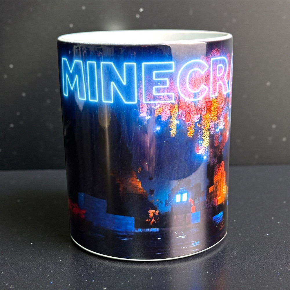 Чашка Майнкрафт 3 подарок для иргока в Minecraft Городище - изображение 1
