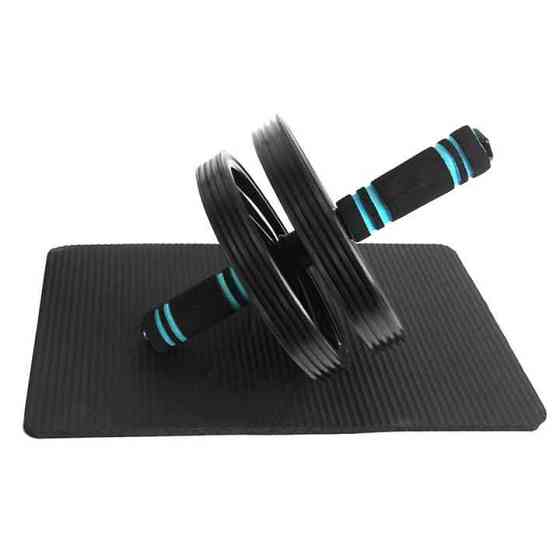 Колесо для преса U-Powex Ab wheel with mat (d18.5cm.) Black Кам'янське