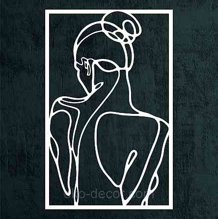 Декоративне настінне Панно «Жінка», Декор на стіну Київ