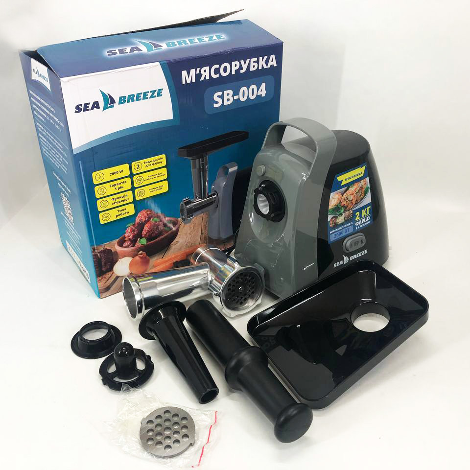 Потужна домашня м'ясорубка, М'ясорубки шнекові, М'ясорубка настільна професійна 'ясорубки для ковбаси WA-14 Львів - фото 15