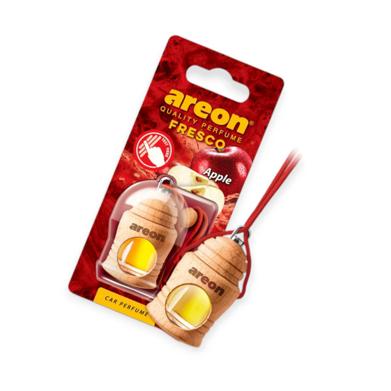 Ароматизатор на дзеркало рідкий 8мл areon fresco бут.+кірка "apple" Мукачево - фото 1