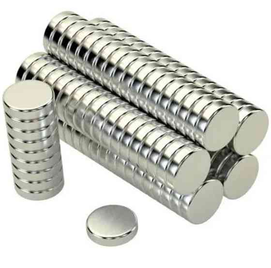 Магніти неодимові сильні 8x2мм N35 100 шт. Винница
