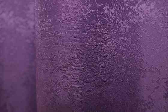 Комплект коротких штор VR-Textil Мрамор Al1 № 1301ш 130х170 см 2 шт Фиолетовый (35-0083) Киев
