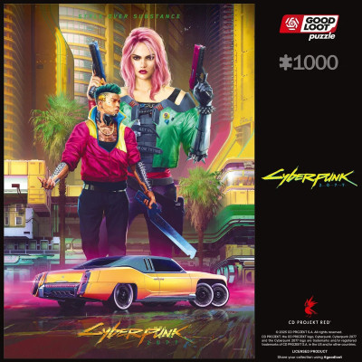 Пазл GoodLoot Cyberpunk 2077 Kitsch Style 1000 ел. (5908305249696) Вінниця - фото 8