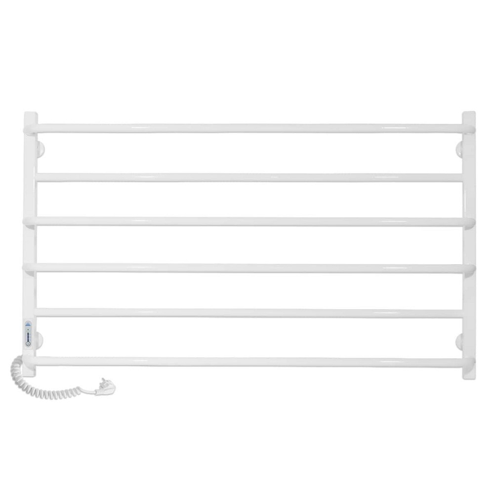 Электрический полотенцесушитель Laris Зебра Практик ЧК6 1000Х600 Э белый Киев - изображение 2
