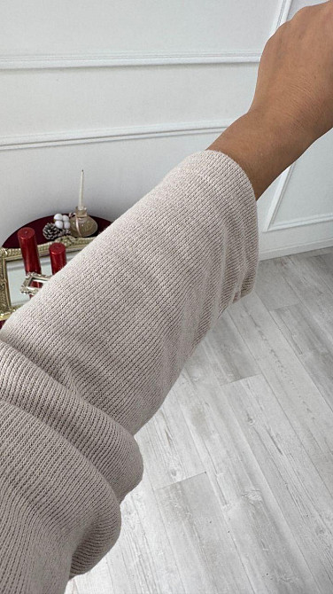 Женский базовый вязаный костюм двойка из ангоры Таш, 42/44 Одесса - изображение 10