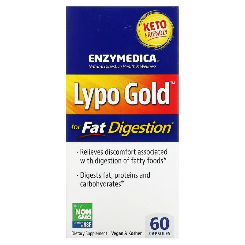 Ферменты для переваривания жиров Enzymedica Lypo Gold 60 капс Киев - изображение 2