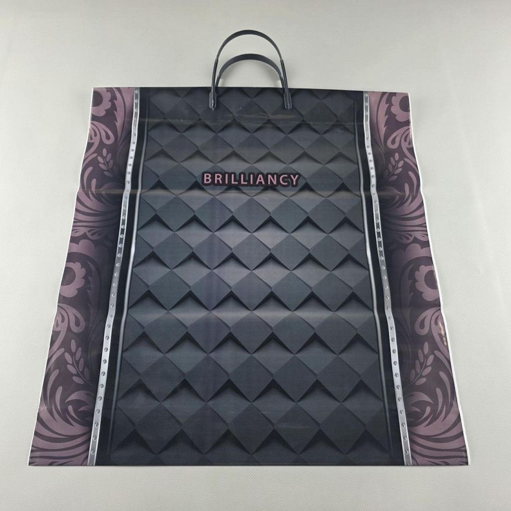 Пакет-сумка 40х45 з пластиковою ручкою  "Бридьянс" (10 шт) Харків - фото 1