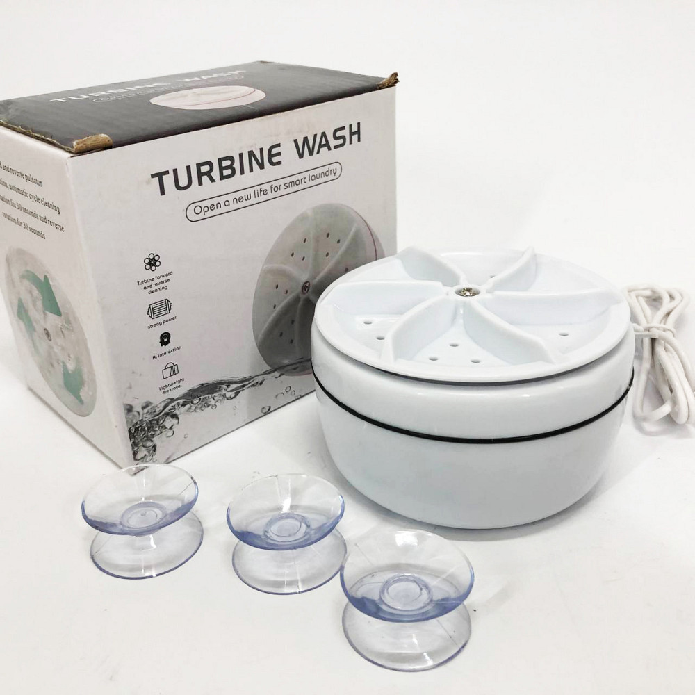 Міні пральна машина відро, Складна пральна машина для дачі Портативна SB-59 Львів - фото 9