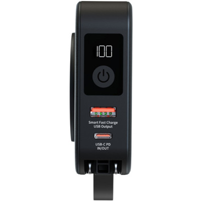 Батарея универсальная Energizer Magnetic Wireless 10000mAh 20W PD, AC зарядка, QI/15W, built-in USB-C (QM10001AC) Винница - изображение 9