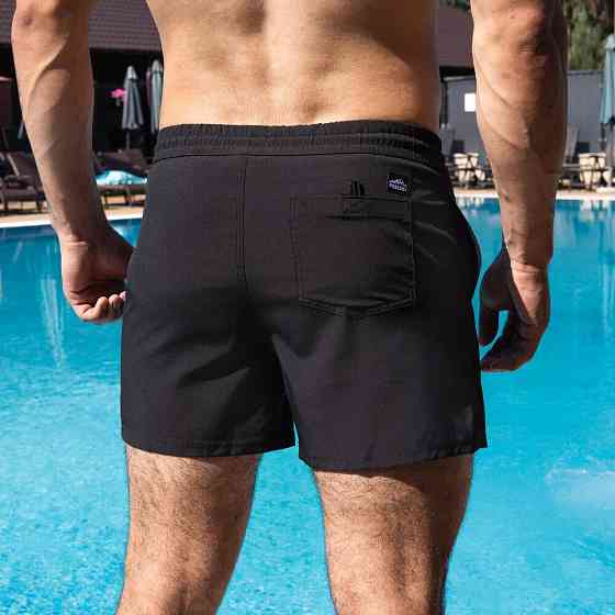 Плавальні шорти чоловічі чорний Pobedov Pool day BATAL Київ