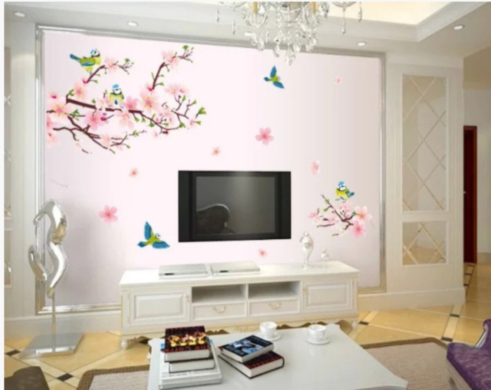 Наклейка вінілова на стіну Квітуча гілка Київ - фото 7