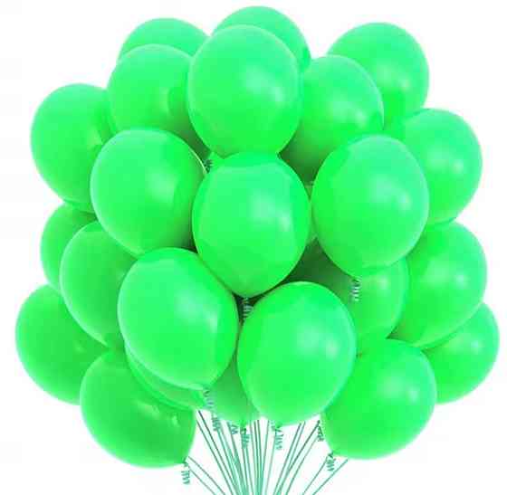 Шарики латексные пастель салатовый 12'' 30см Киев